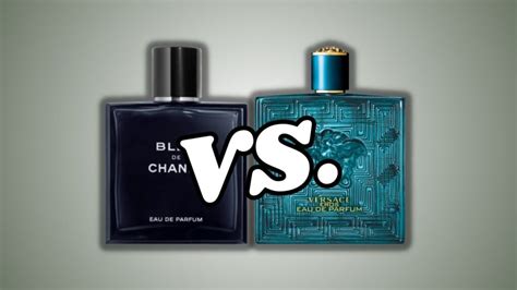 Versace Eros vs bleu